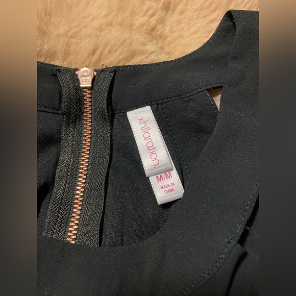 Xhilaration Black High Low Maxi Dress - Picture 3 of 6